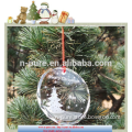 custom crystal Christmas tree pendant,crystal christmas ornament pendant